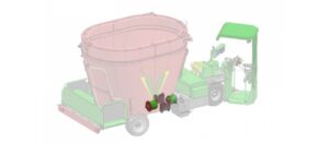 Pašarų dalytuvas eVerti-Feed 100 % elektrinis ir be emisijų