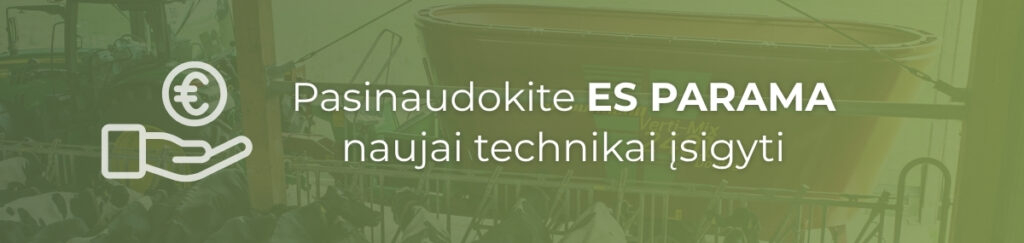 Pasinaudokite ES paramą technikai įsigyti