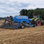 Kliento iš Prienų rajono pirmieji darbai su Falcon 6 Pro sėjamąja