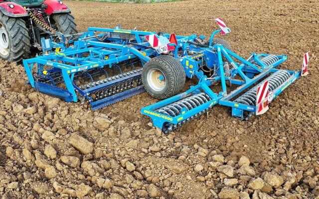 Puikus priešsėjinis įdirbimas, sutrupinant grumstus