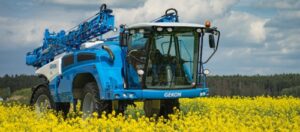 Savaeigiai purkštuvai Gekon: hidrauliškai reguliuojama prošvaisa