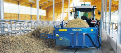 Lankstus pašaro paskirstymas pagal fermos poreikius (RBA)