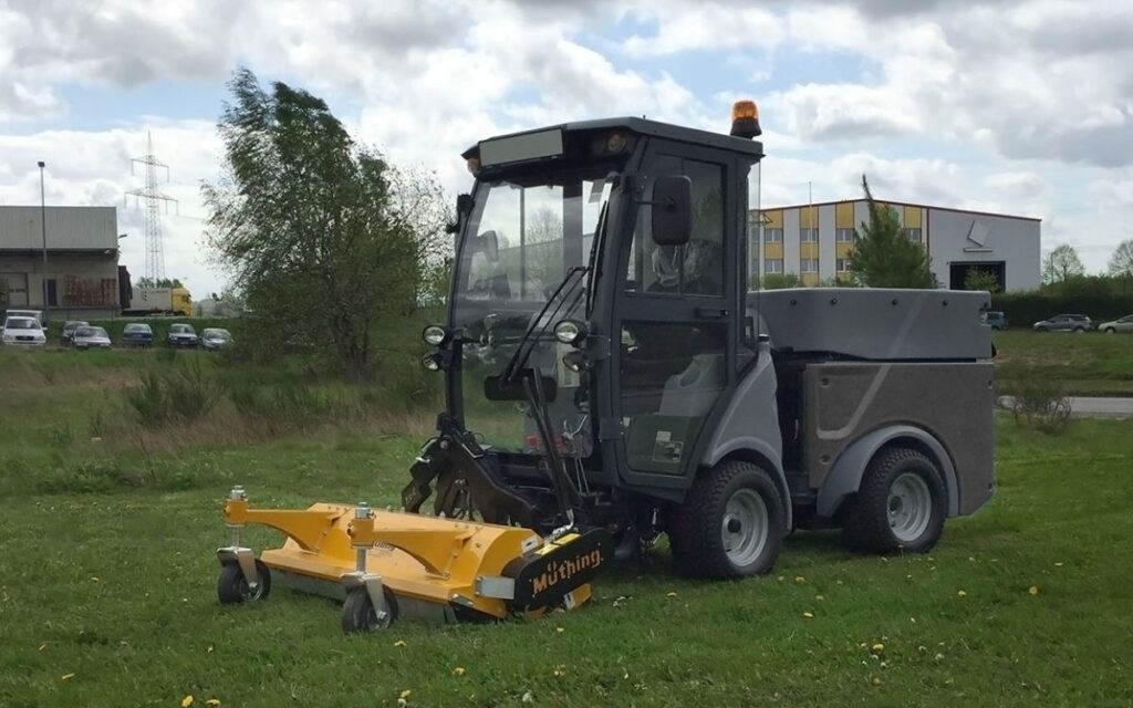 Lekki, ale wydajny mulczer.