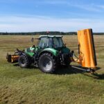 Müthing MU-L/S 250 – svahový mulčovač, okres Trakai.