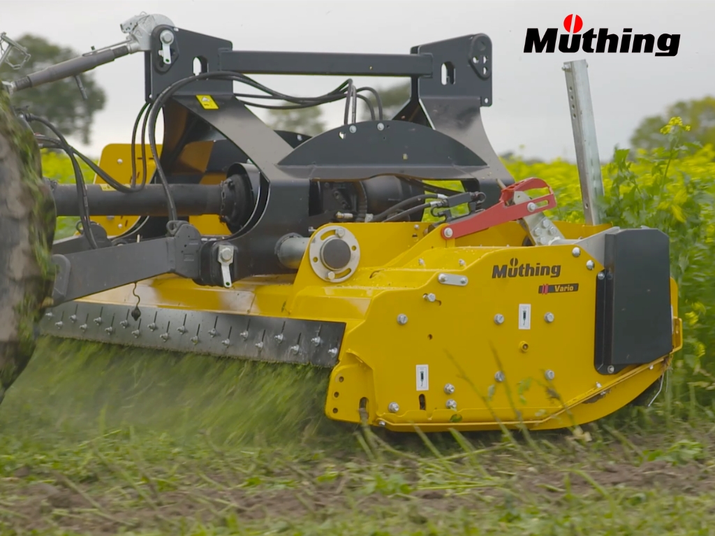 Muthing mulching colza, cultures dérobées