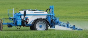 Agrio prikabinami purkštuvai: Pneumatinė purškimo reguliavimo sistema