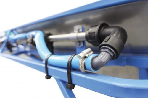 Purškimo skysčio cirkuliacija