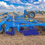 530 mm skersmens diskai išdėstyti dveim eilėmis, su 24 cm tarpu tarp diskų ir 83 cm tarpu tarp diskų eilių