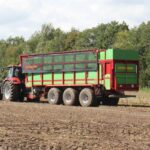 Tvirtos plastikinės šoninės sienelės švelniam krovinio transportavimui