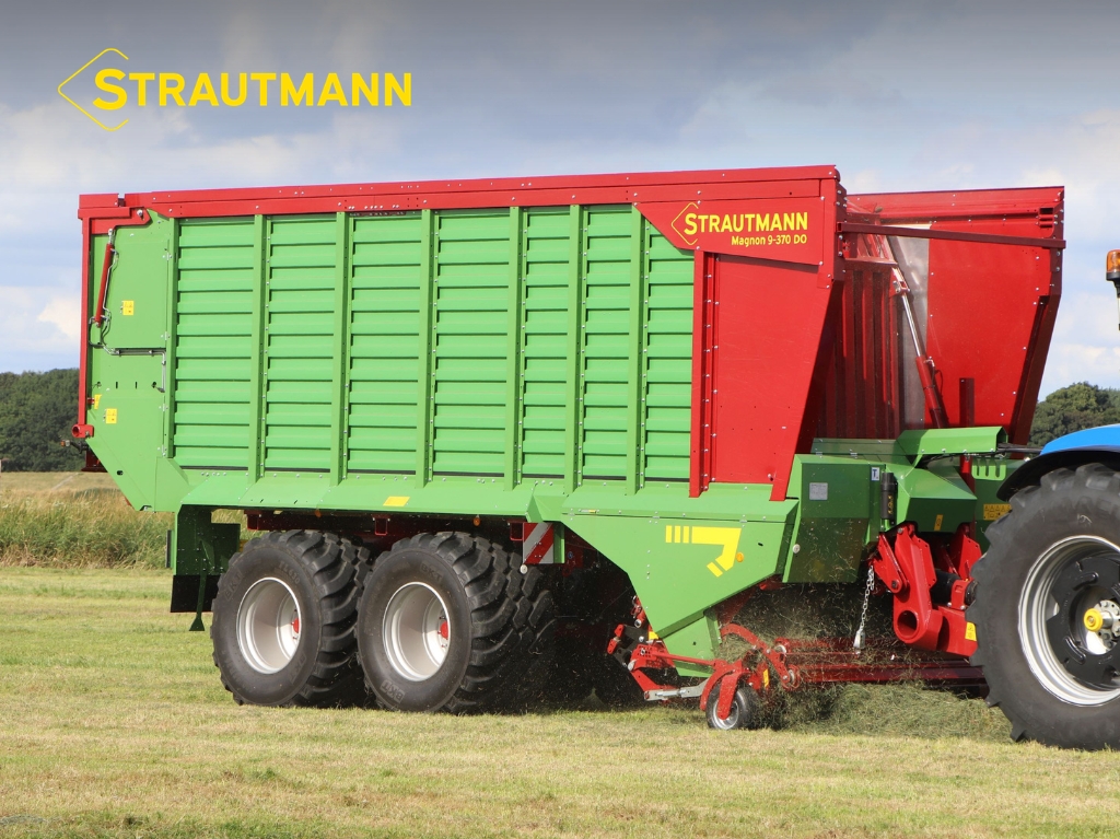 Strautmann Magnon 9 - remorque de ramassage compacte avec une longueur de coupe extra courte de 22 mm