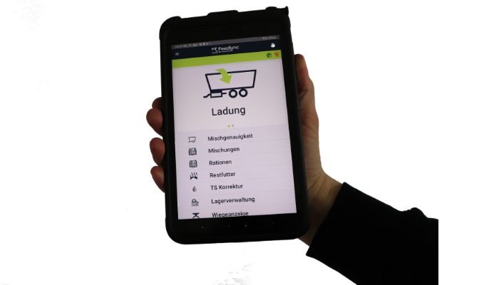 CowConnect Box su svėrimo strypais ir laikikliu