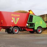 Silage loading, mixing and feed distribution processes are combined in one machine.