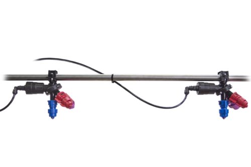 Trigubi purkštukų laikikliai MULTIJET, išdėstyti kas 50 cm (1–0)