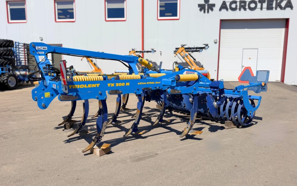 Naudotas noraginis skutikas Farmet Triolent TX300N