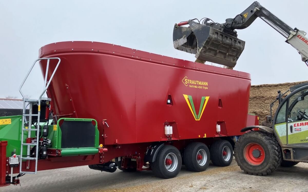 Verti-Mix Triple pašarų dalytuvas