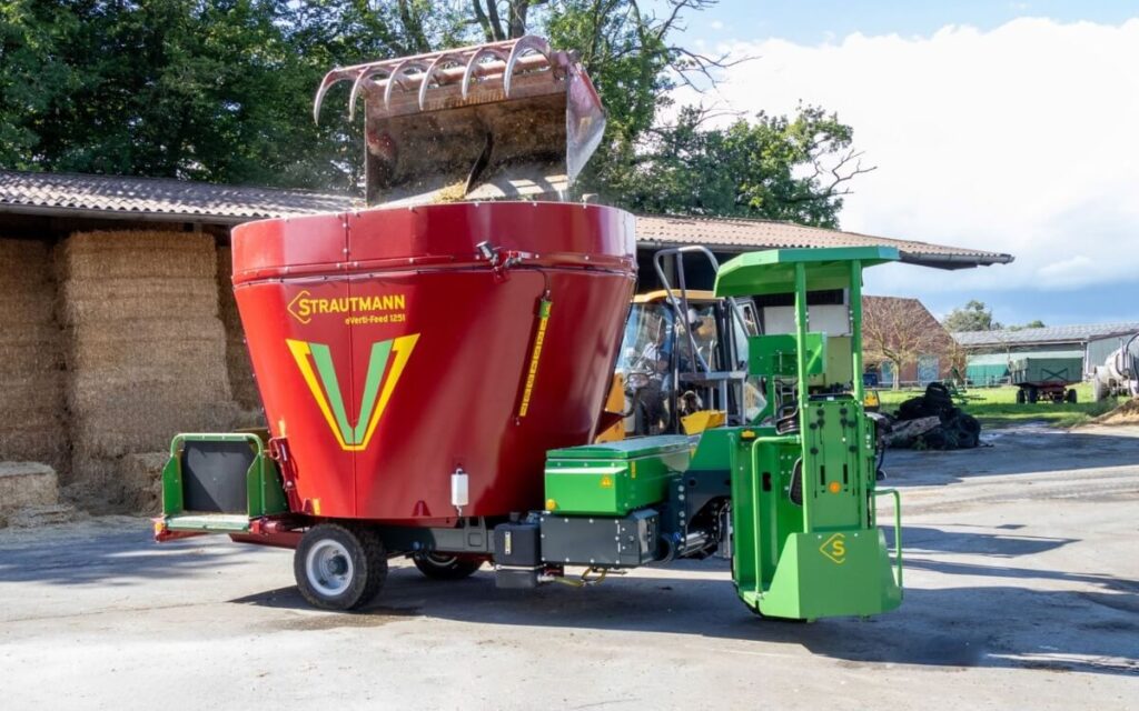 Strautmann eVerti-Feed pašarų maišytuvas-dalytuvas