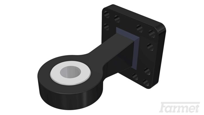 Swivel hitch eye Ø 50 mm, Ø 70 mm