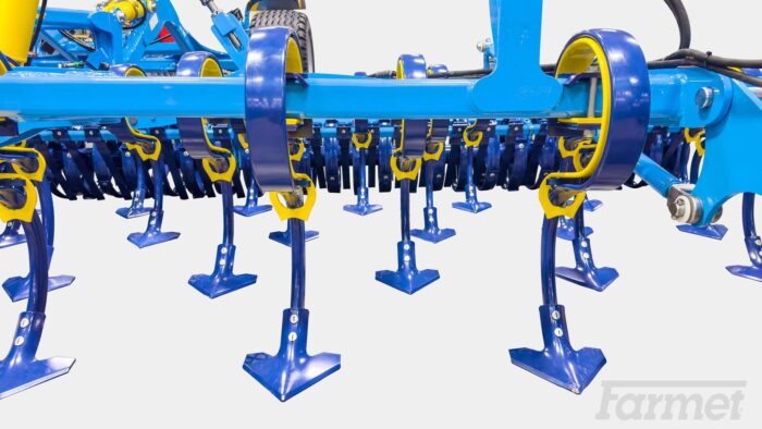 Disposición óptima de las púas